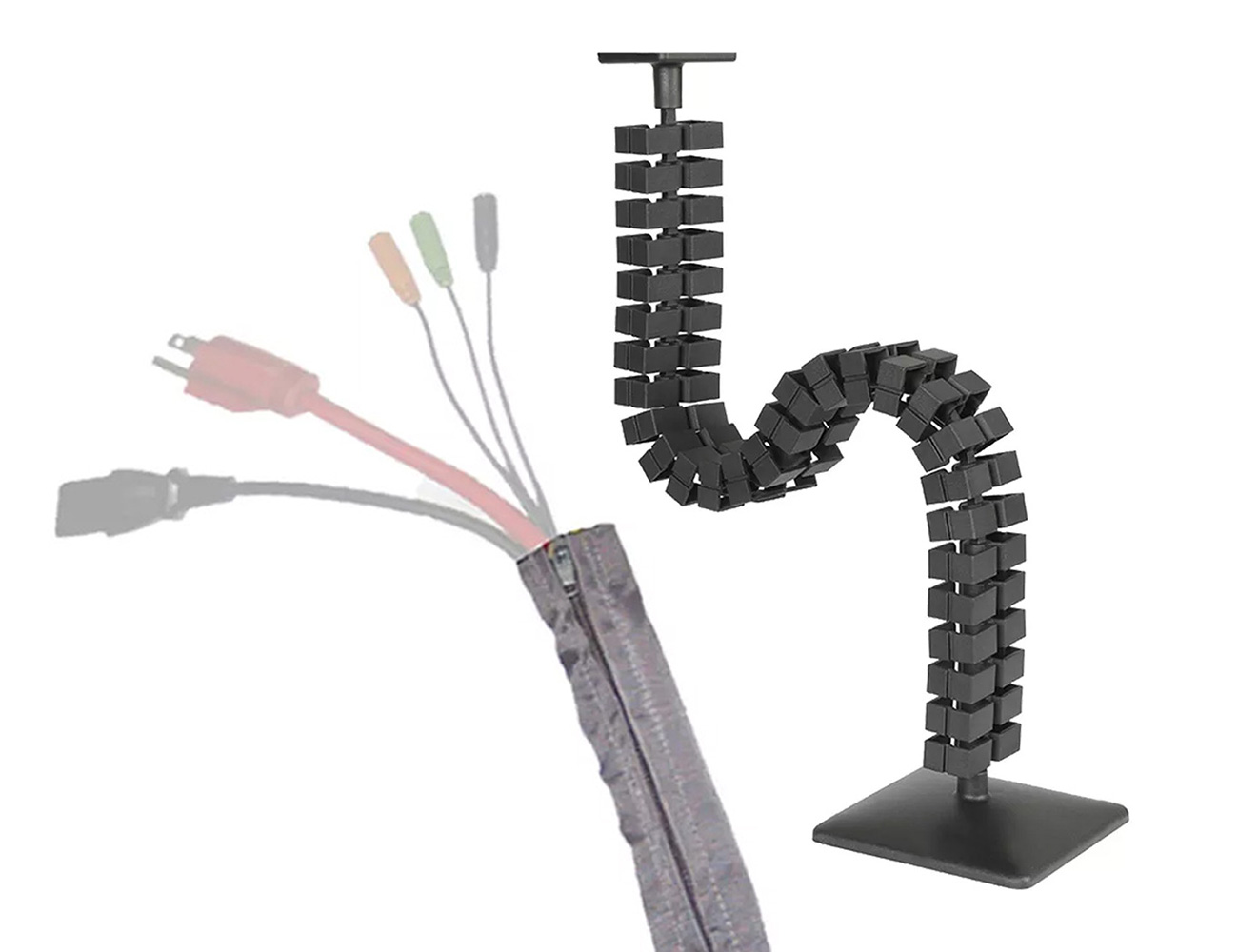 Cable snakes, -wraps and -tubing